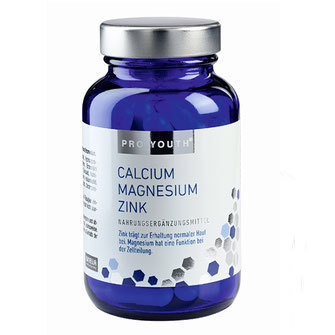 Binella Pro Youth® Calcium Magnesium Zink  60 Kapseln