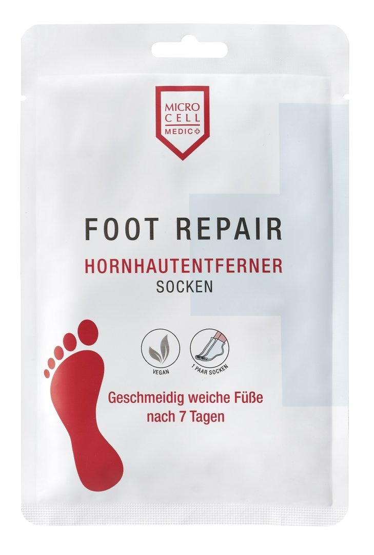 Microcell MEDIC+ Foot Repair Hornhautentferner-Socken