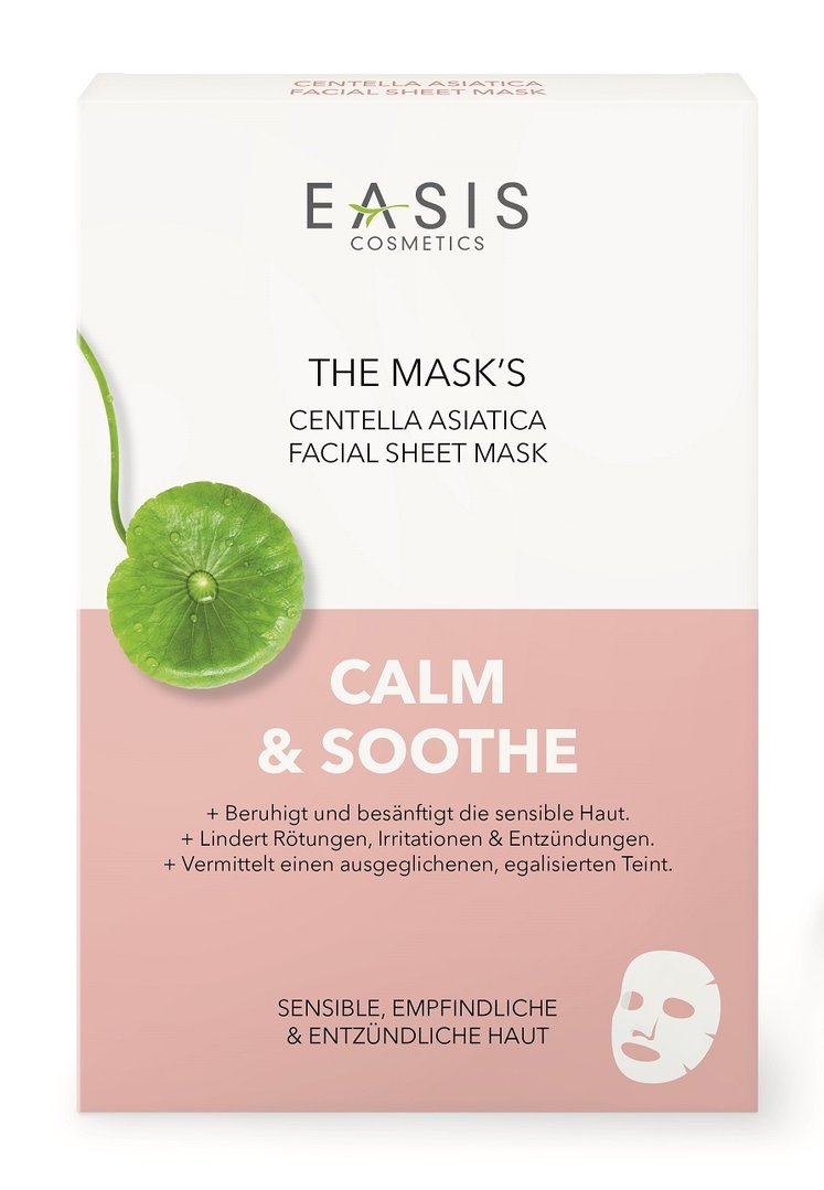 EASIS Centella Asiatica Facial Sheet Mask 4 x 28 ml
